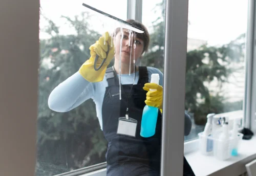 Nettoyage de vitres intérieures et extérieures à Mesnil-en-Ouche